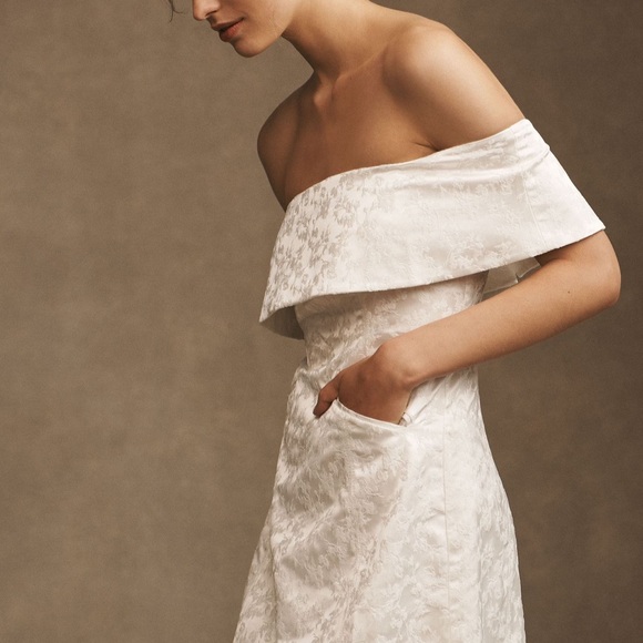 BHLDN Ingrid off the shoulder mini dress - Picture 2 of 6